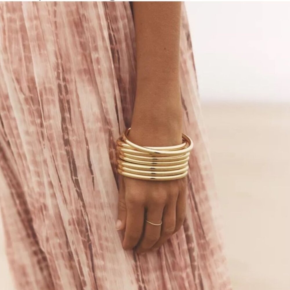 Zara Set of Bracelets in Gold Tone